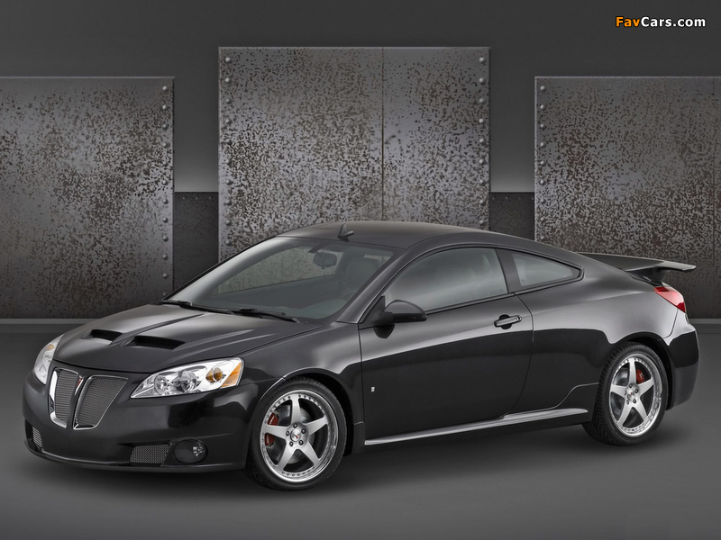 Images of Pontiac G6 GXP Street Edition Coupe 2007–09 (800 x 600)