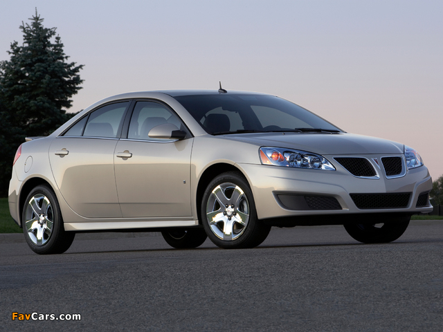 Images of Pontiac G6 Sedan 2009 (640 x 480)