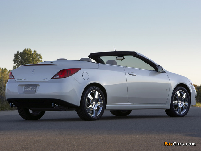 Images of Pontiac G6 Convertible 2009 (640 x 480)