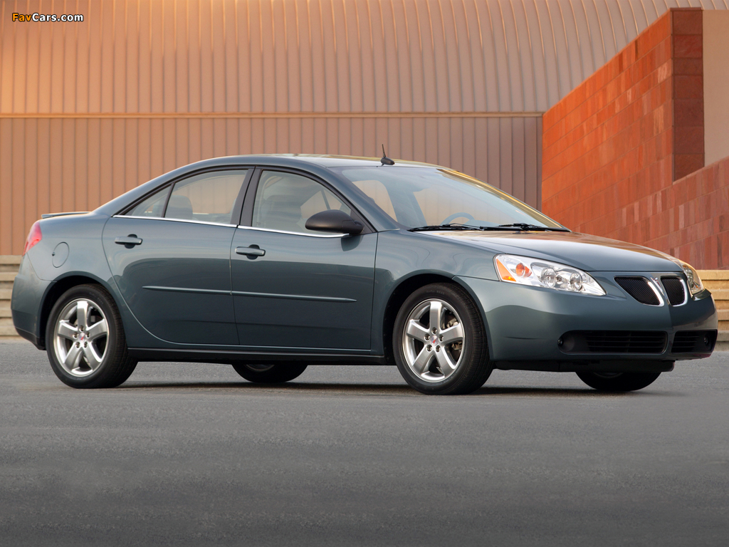 Photos of Pontiac G6 Sedan 2005–09 (1024 x 768)