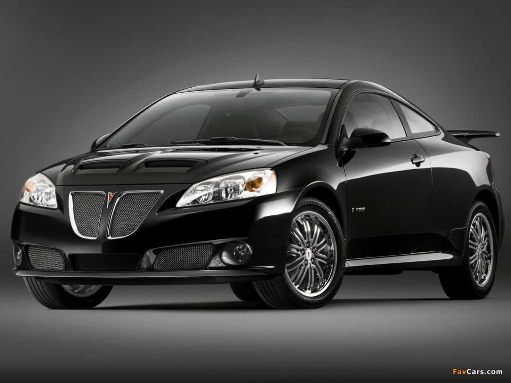 Photos of Pontiac G6 GXP Street Edition Coupe 2007–09 (1024 x 768)