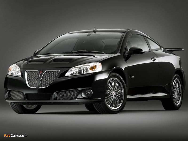 Photos of Pontiac G6 GXP Street Edition Coupe 2007–09 (800 x 600)