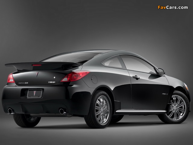 Photos of Pontiac G6 GXP Street Edition Coupe 2007–09 (640 x 480)