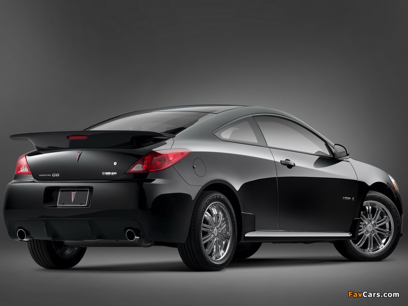 Photos of Pontiac G6 GXP Street Edition Coupe 2007–09 (800 x 600)