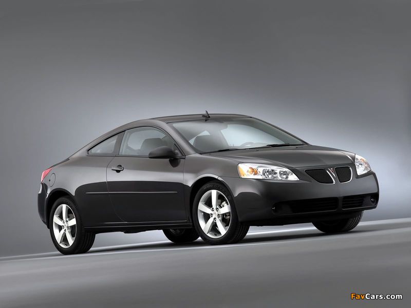 Pictures of Pontiac G6 Coupe 2006–09 (800 x 600)