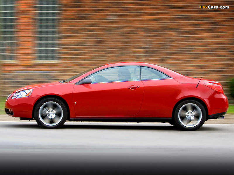 Pictures of Pontiac G6 GT Convertible 2006–09 (800 x 600)