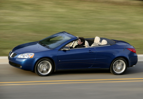 Pictures of Pontiac G6 GT Convertible 2006–09