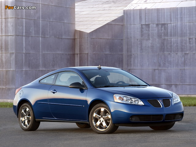 Pictures of Pontiac G6 Coupe 2006–09 (640 x 480)
