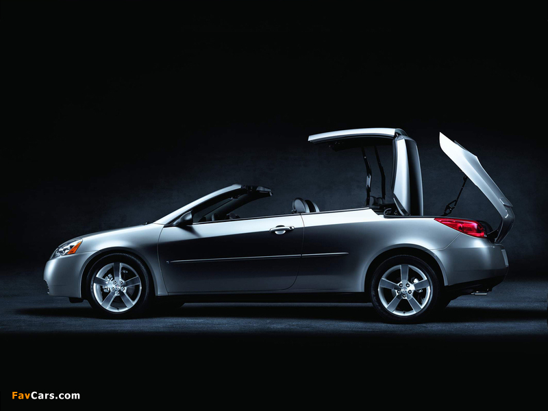 Pictures of Pontiac G6 GT Convertible 2006–09 (800 x 600)