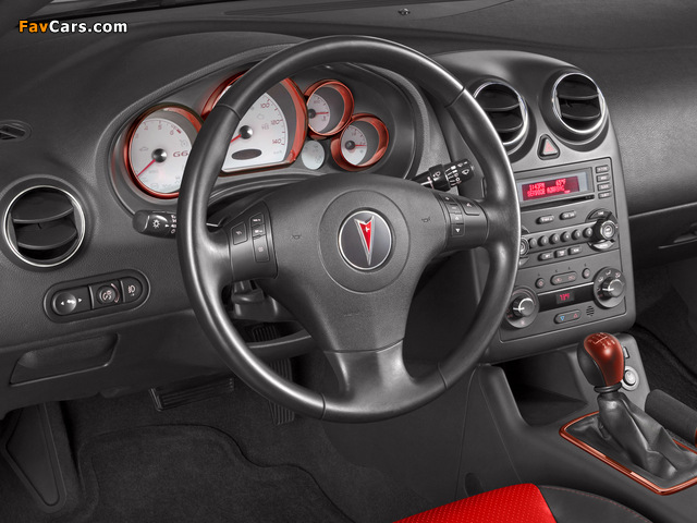 Pictures of Pontiac G6 GXP Street Edition Coupe 2007–09 (640 x 480)