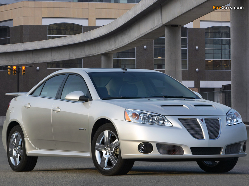 Pictures of Pontiac G6 GXP Street Edition Sedan 2007–09 (800 x 600)