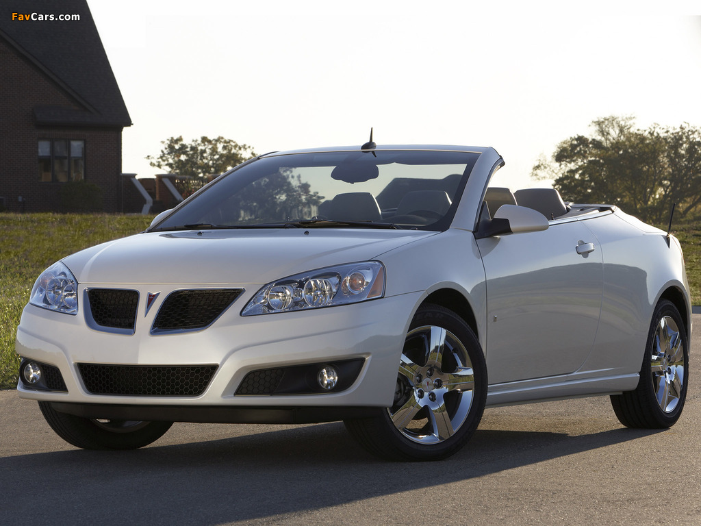 Pictures of Pontiac G6 Convertible 2009 (1024 x 768)