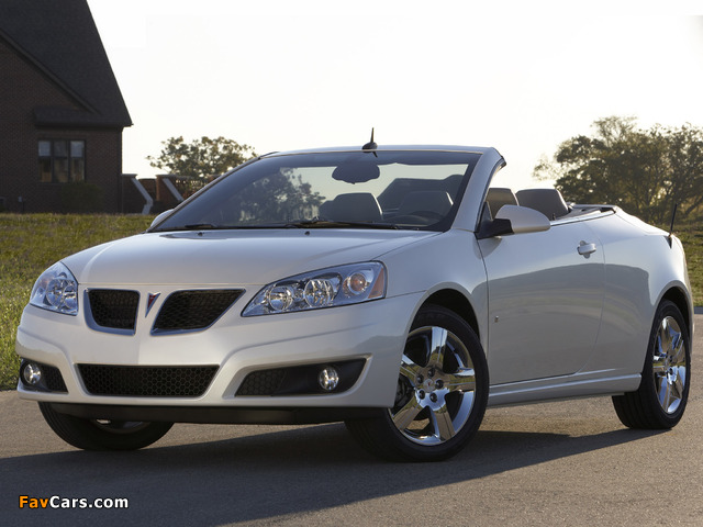 Pictures of Pontiac G6 Convertible 2009 (640 x 480)