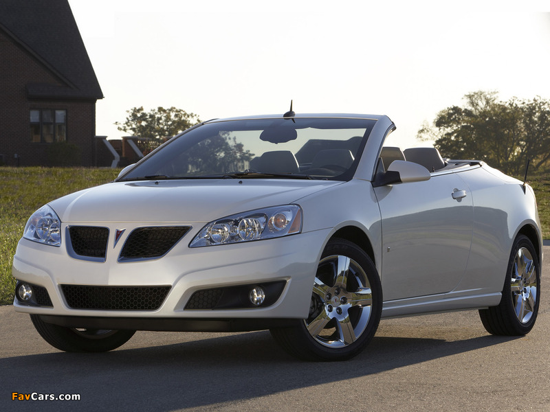 Pictures of Pontiac G6 Convertible 2009 (800 x 600)
