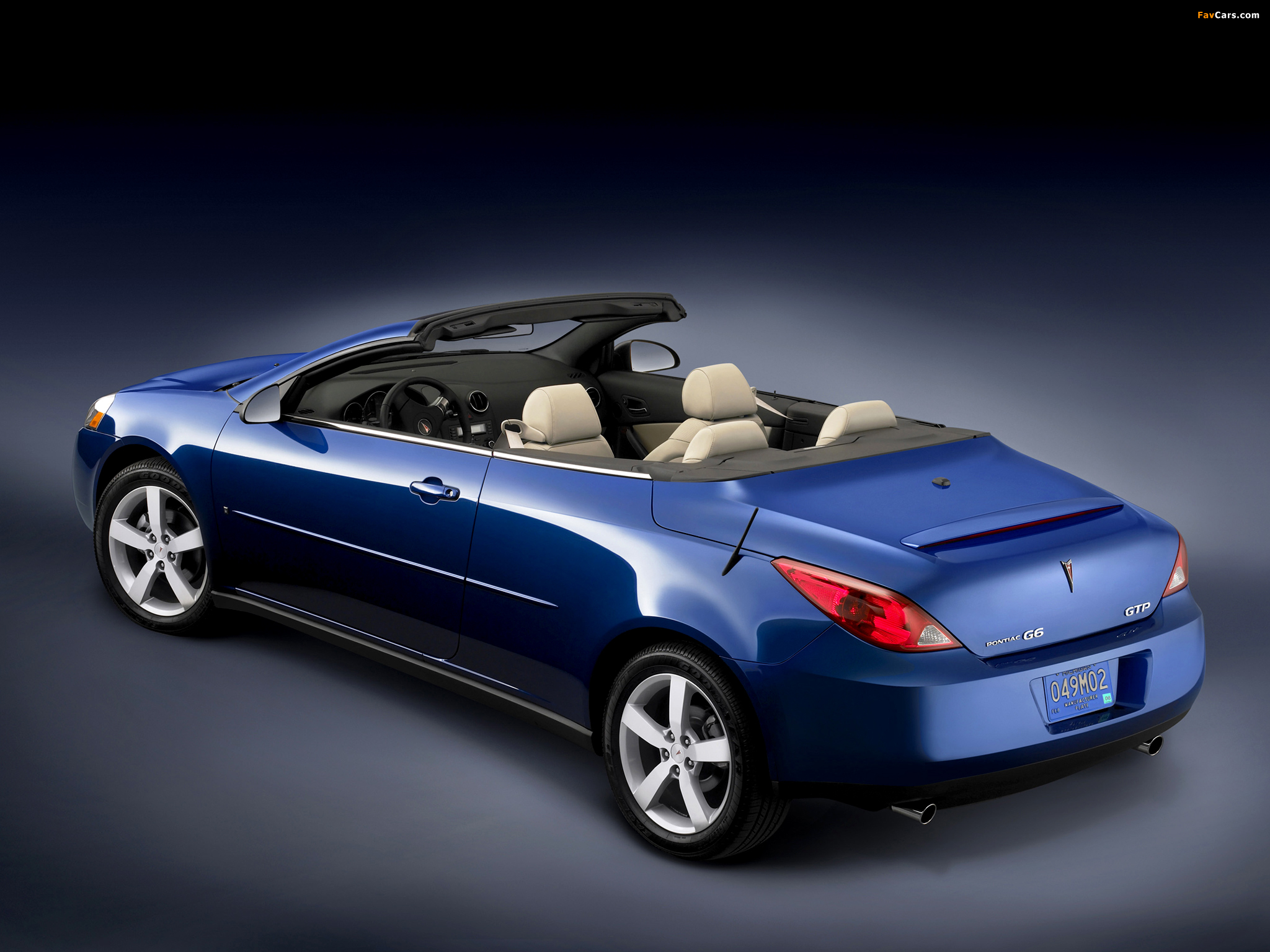 Pontiac G6 GT Convertible 2006–09 images (2048 x 1536)