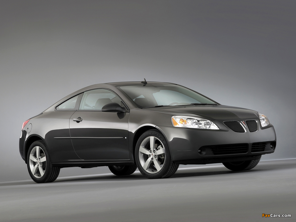 Pontiac G6 Coupe 2006–09 wallpapers (1024 x 768)
