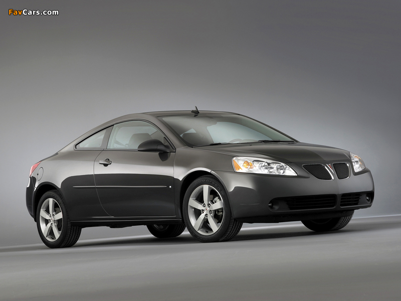 Pontiac G6 Coupe 2006–09 wallpapers (800 x 600)