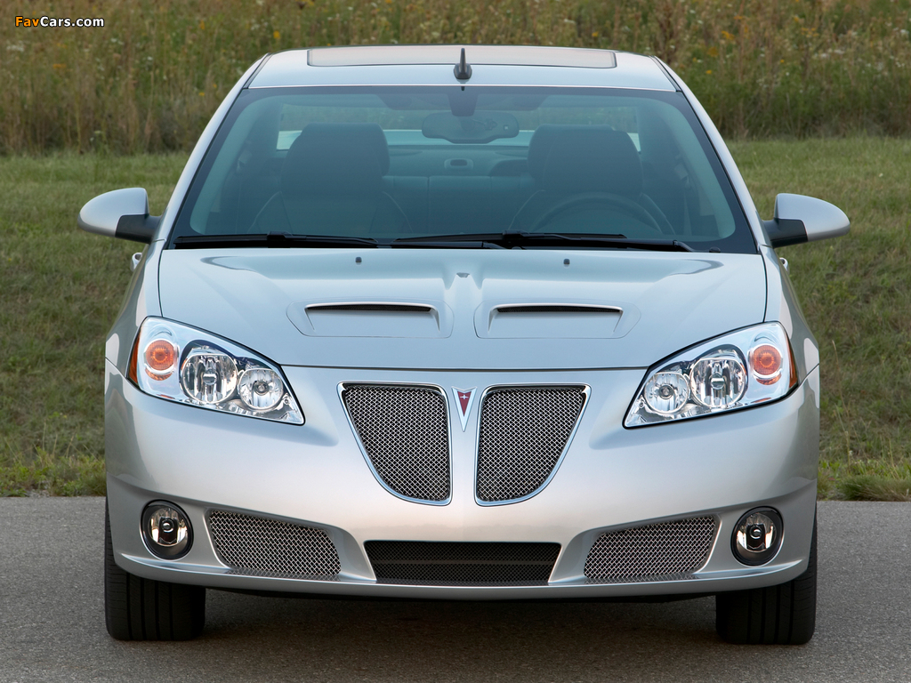 Pontiac G6 GXP Street Edition Sedan 2007–09 images (1024 x 768)