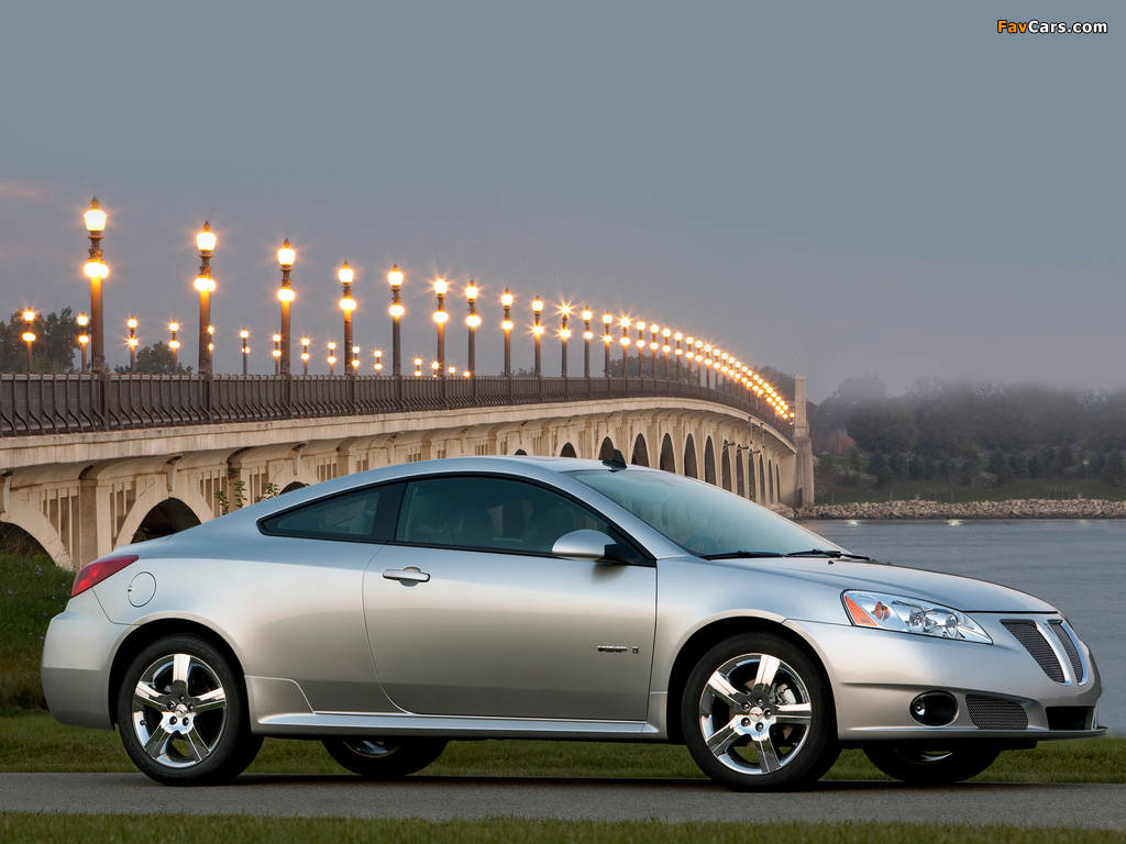 Pontiac G6 GXP Coupe 2007–09 images (1024 x 768)