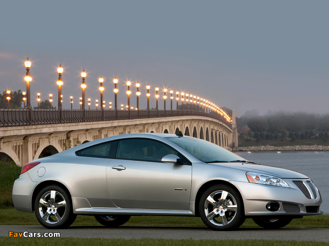 Pontiac G6 GXP Coupe 2007–09 images (640 x 480)