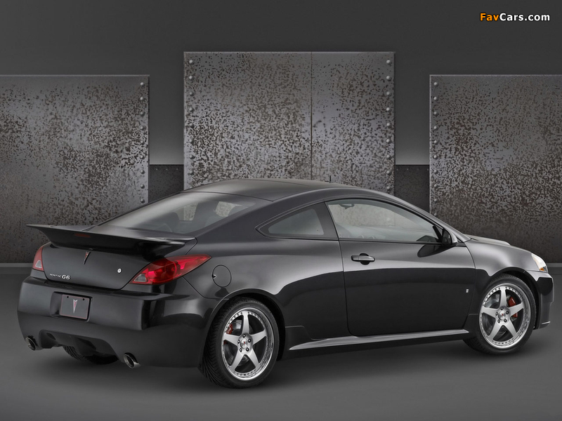 Pontiac G6 GXP Street Edition Coupe 2007–09 photos (800 x 600)