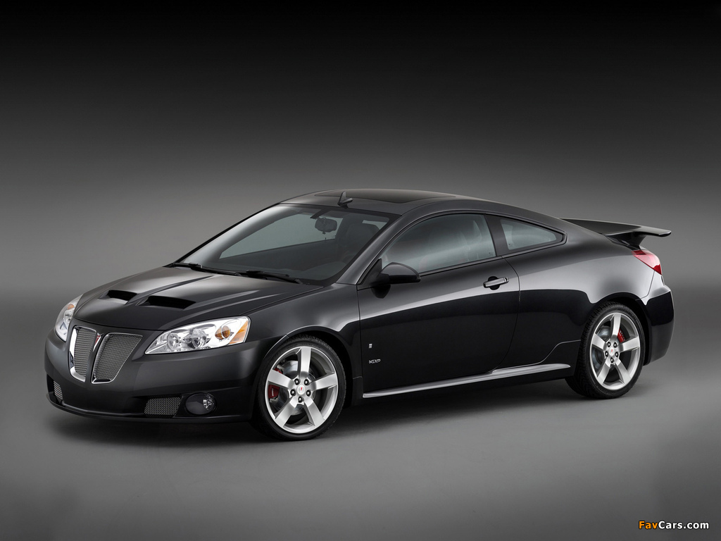 Pontiac G6 GXP Street Edition Coupe 2007–09 photos (1024 x 768)