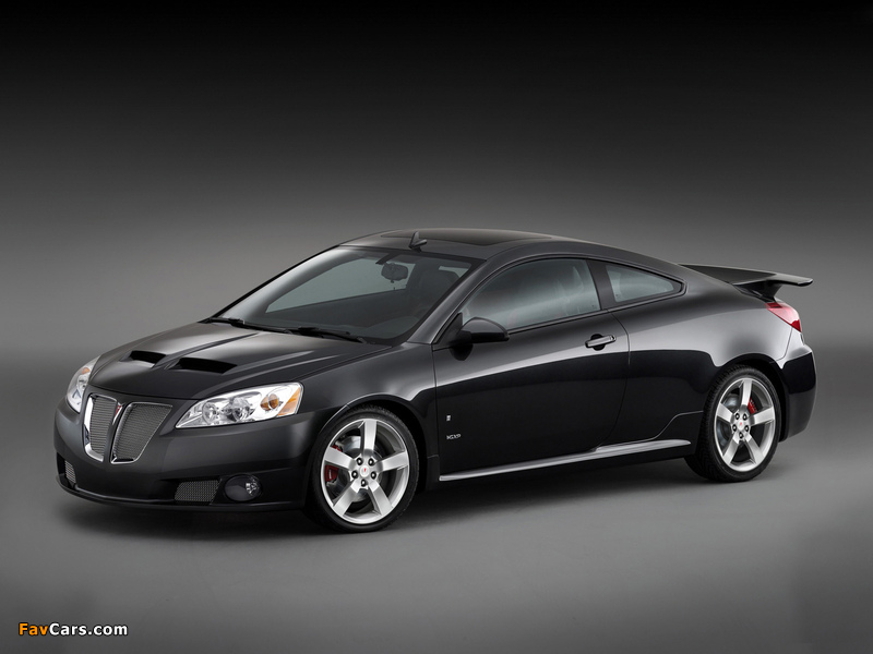 Pontiac G6 GXP Street Edition Coupe 2007–09 photos (800 x 600)