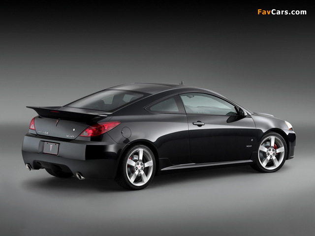 Pontiac G6 GXP Street Edition Coupe 2007–09 pictures (640 x 480)