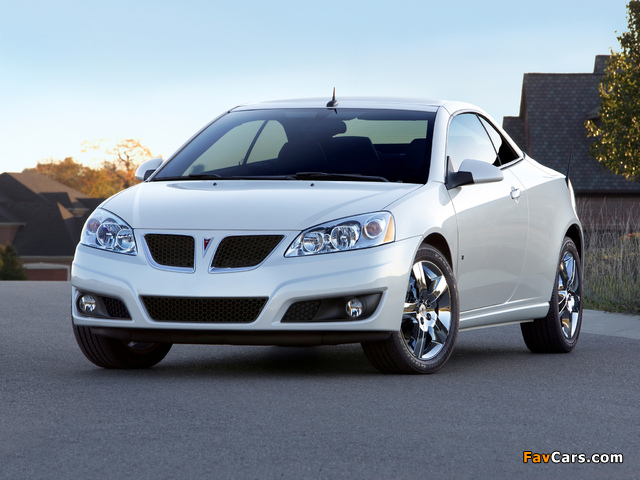 Pontiac G6 Convertible 2009 photos (640 x 480)