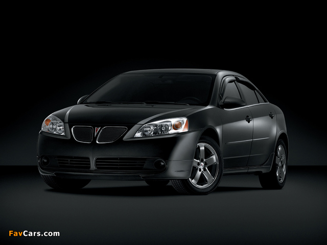 Pontiac G6 Sedan 2005–09 wallpapers (640 x 480)