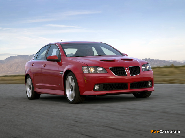 Photos of Pontiac G8 GT 2008–09 (640 x 480)