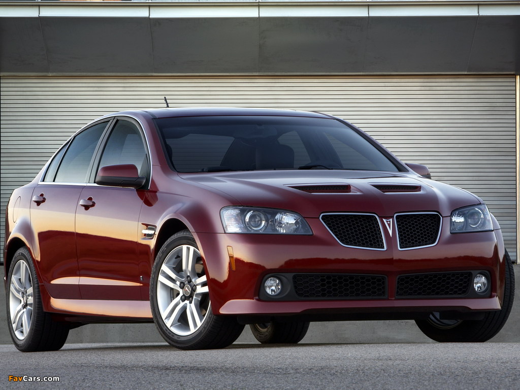 Pictures of Pontiac G8 2007–09 (1024 x 768)