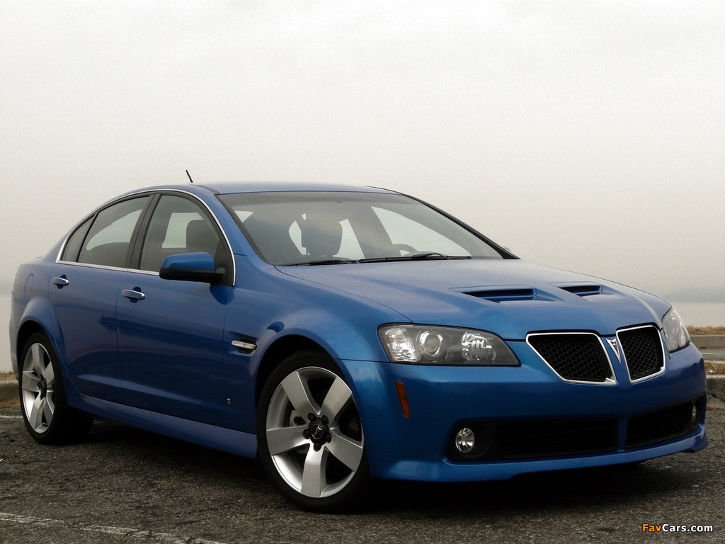 Pictures of Pontiac G8 GT 2008–09 (1024 x 768)