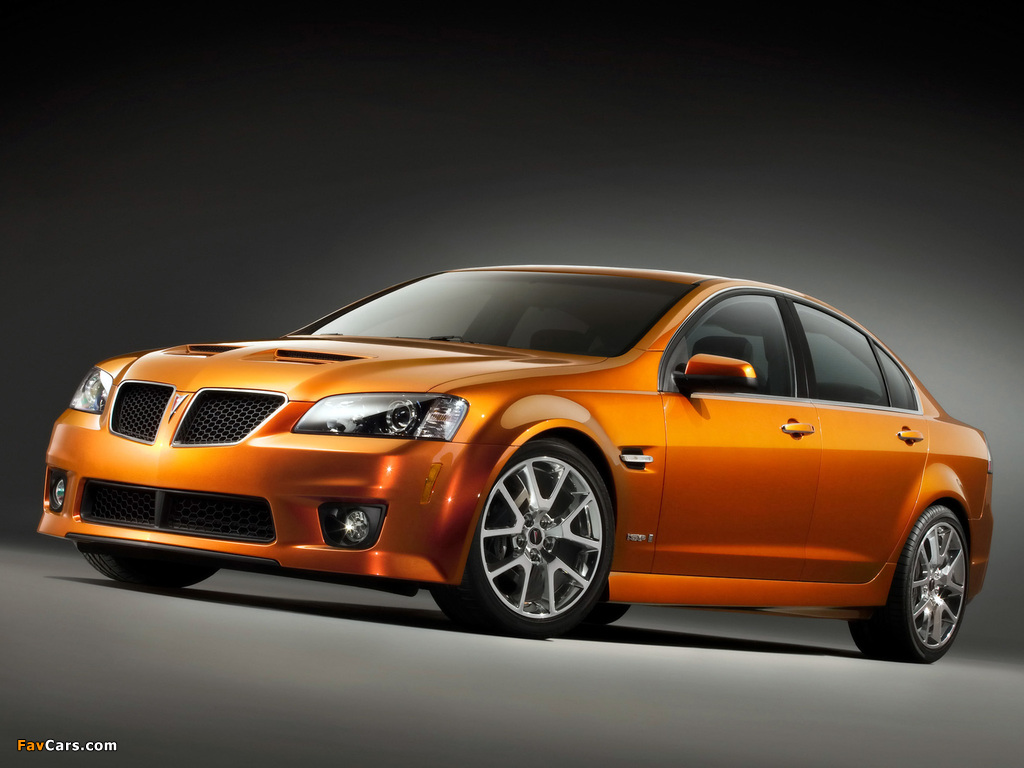 Pictures of Pontiac G8 GXP 2008–09 (1024 x 768)