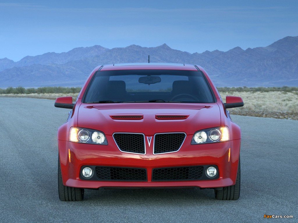 Pontiac G8 GT 2008–09 images (1024 x 768)
