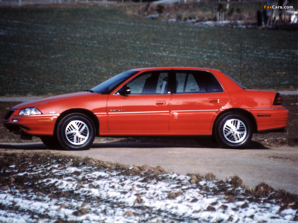 Images of Pontiac Grand Am Sedan 1992–95 (1024 x 768)