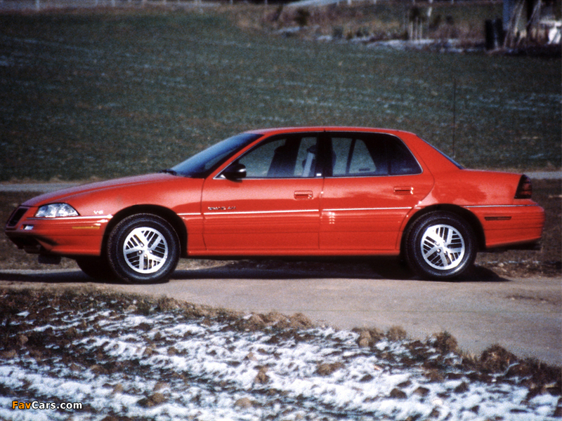 Images of Pontiac Grand Am Sedan 1992–95 (800 x 600)