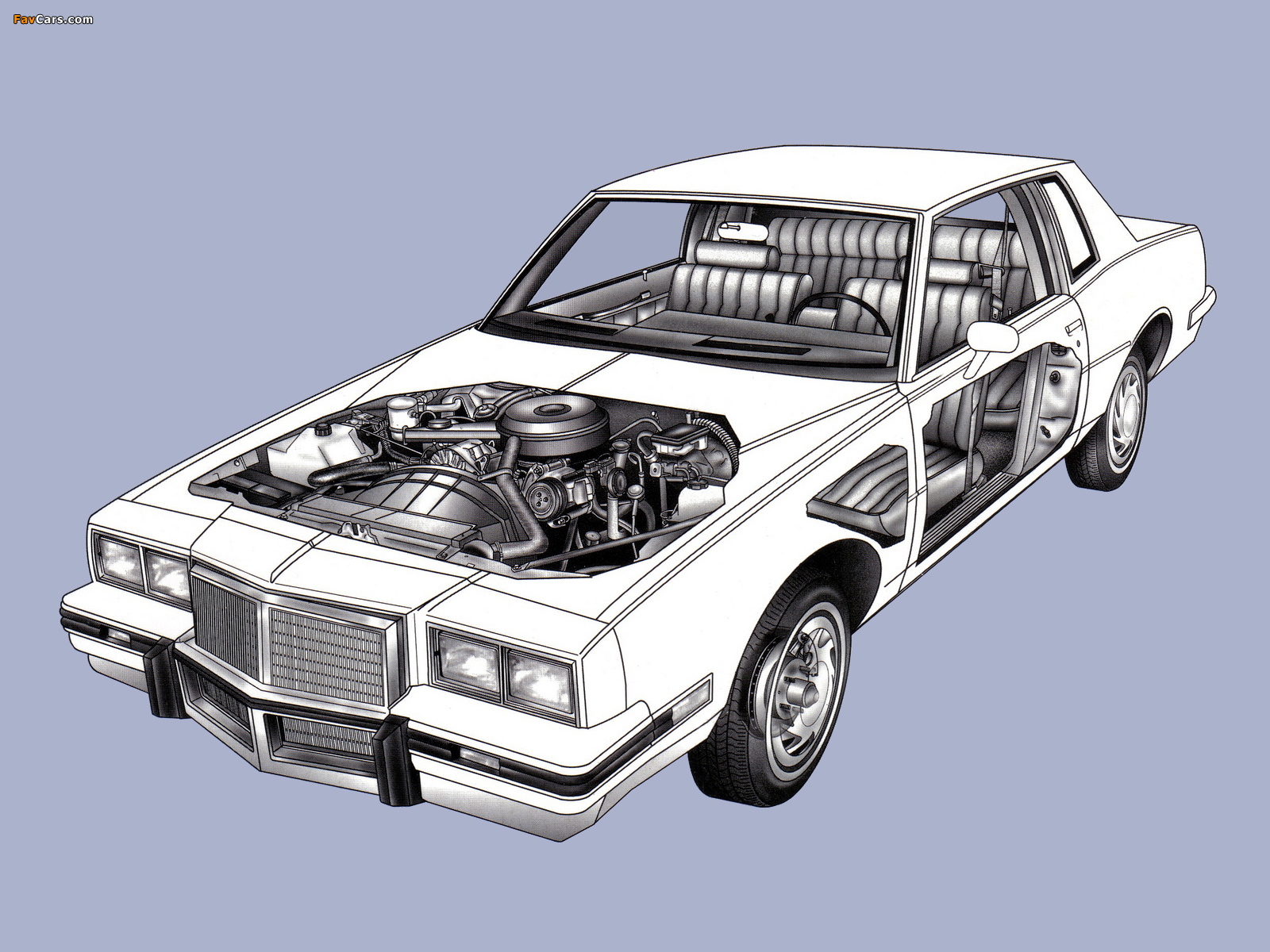 Pontiac Grand Prix Brougham (P37) 1982 images (1600 x 1200)