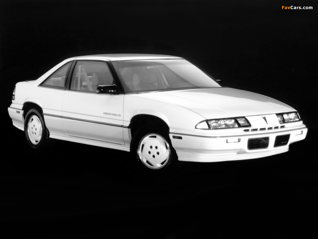 Pontiac Grand Prix Coupe 1988–93 photos (1024 x 768)