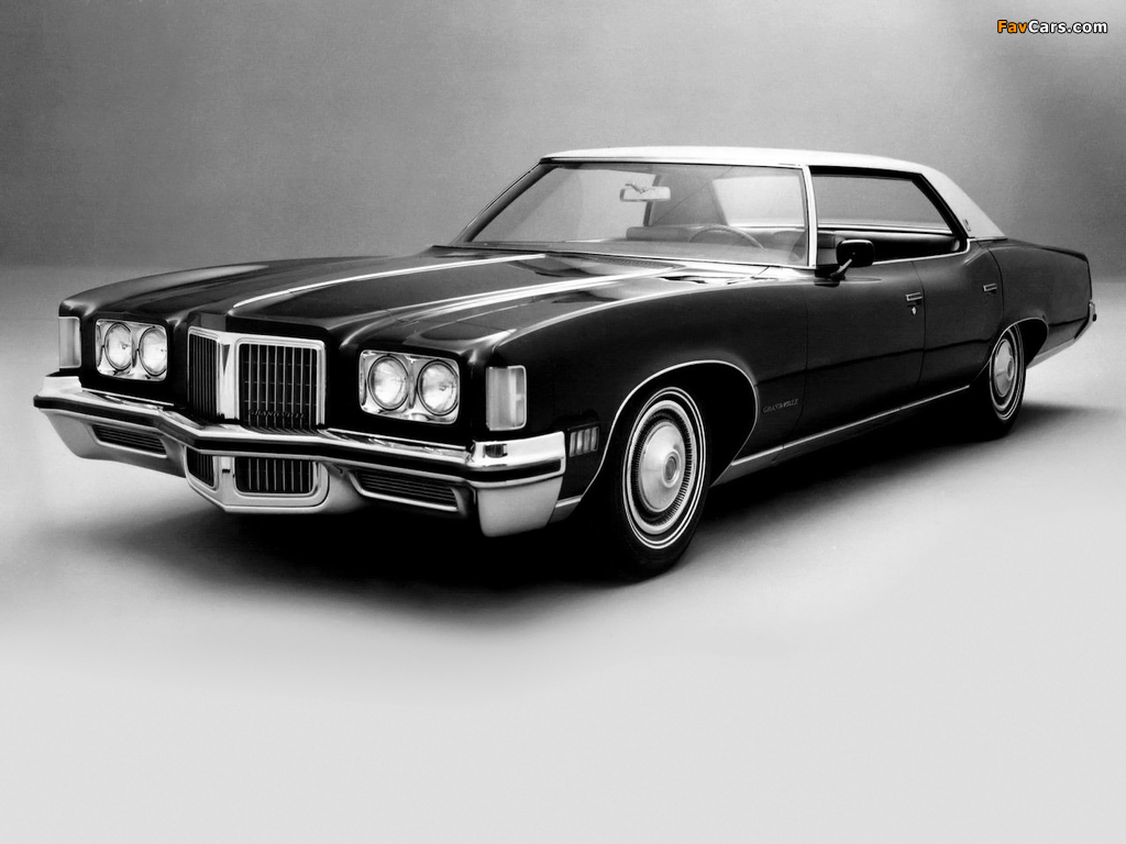 Pictures of Pontiac Grand Ville Hardtop Sedan (P49) 1972 (1024 x 768)