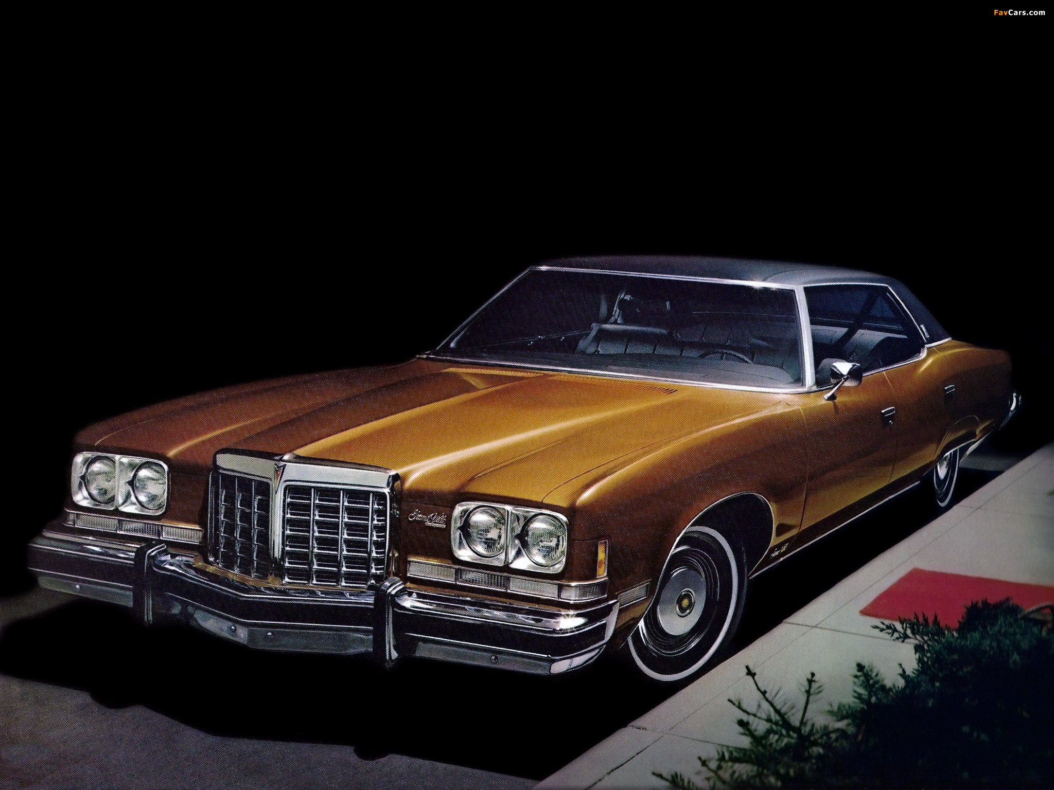 Pontiac Grand Ville Hardtop Sedan (P49) 1974 pictures (2048 x 1536)