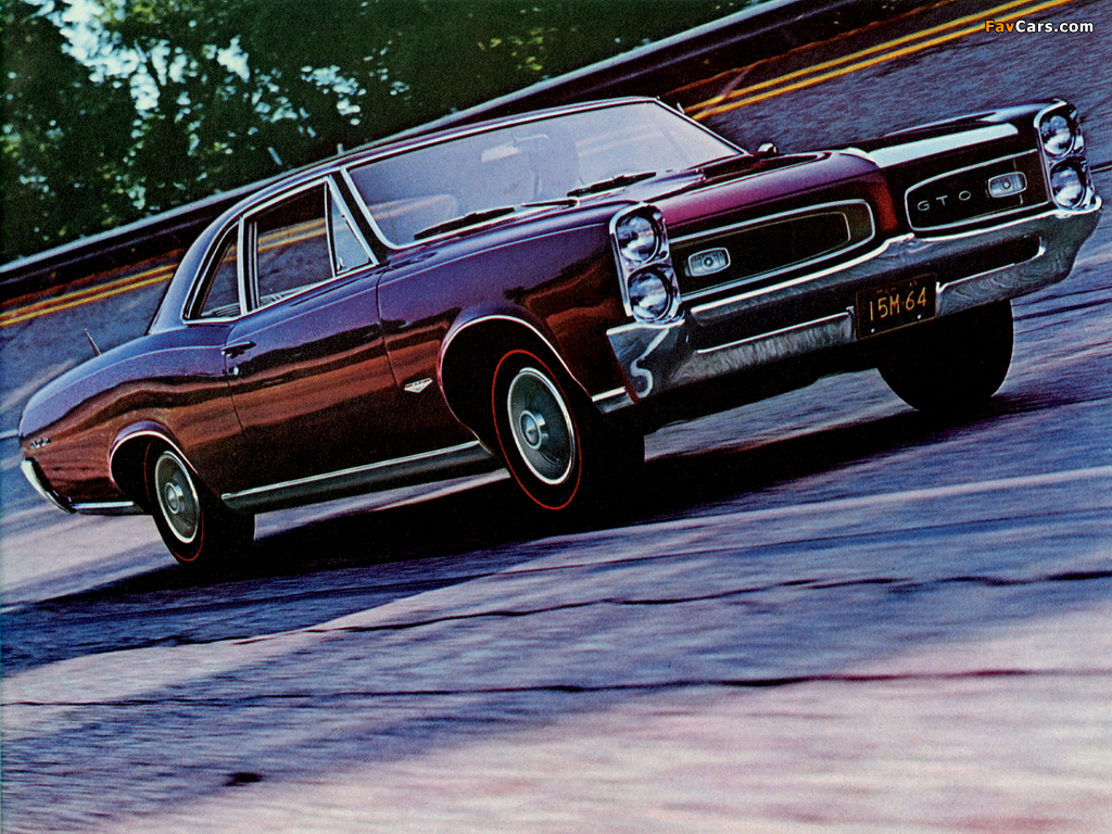 Images of Pontiac Tempest GTO Coupe 1966 (1024 x 768)