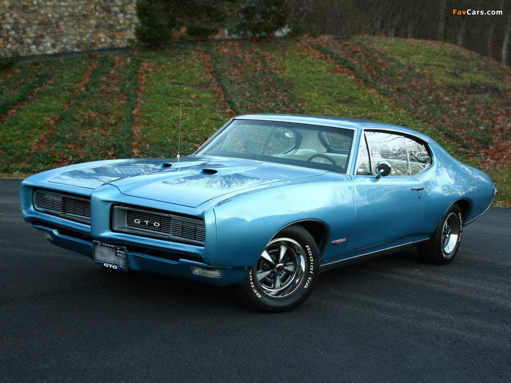 Images of Pontiac GTO Hardtop Coupe 1968 (1024 x 768)