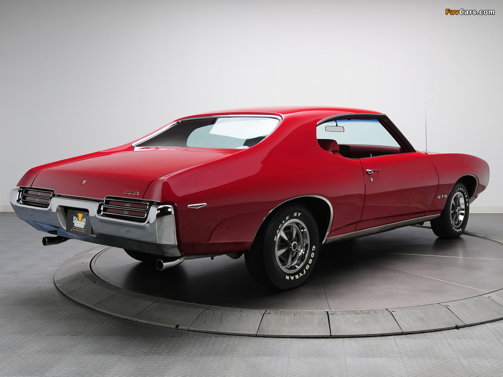 Images of Pontiac GTO Coupe Hardtop 1969 (1024 x 768)