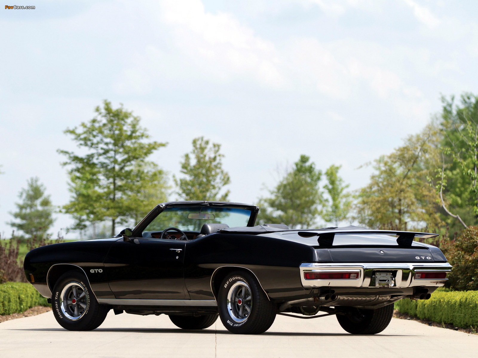 Images of Pontiac GTO Convertible (4267) 1970 (1600 x 1200)