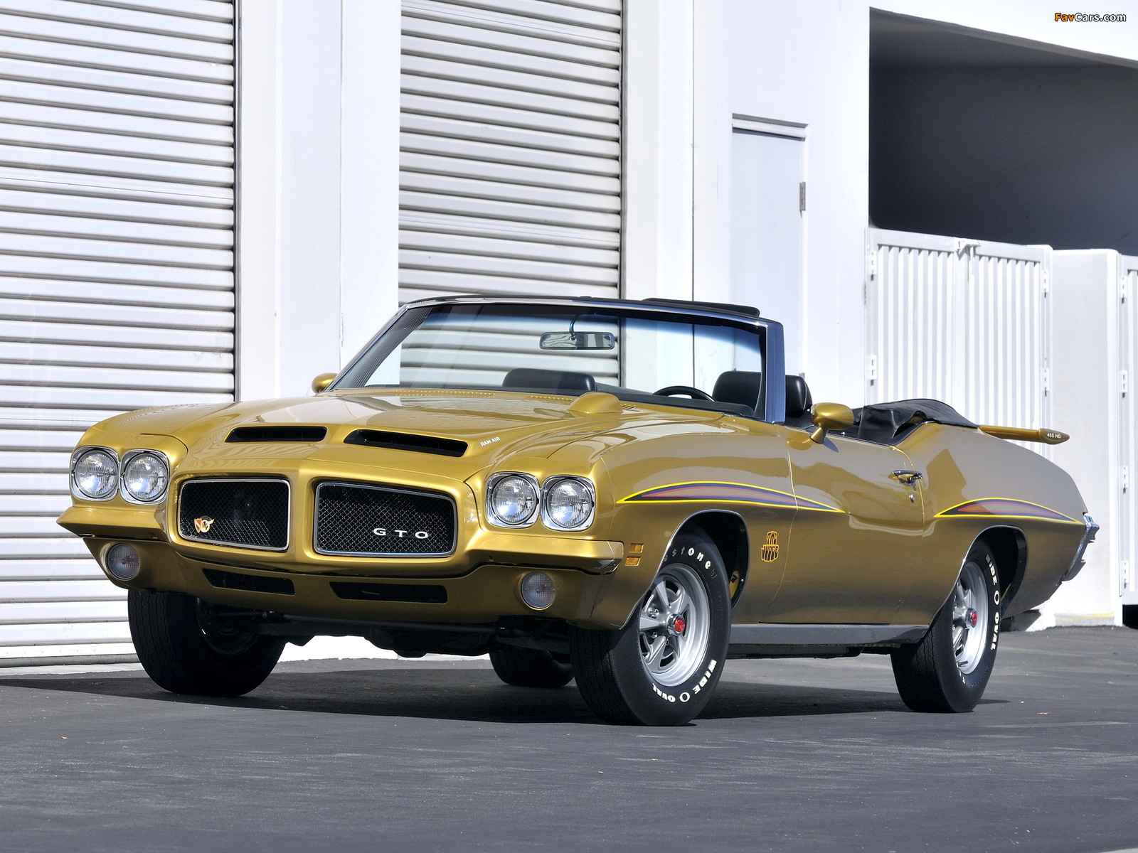 Images of Pontiac GTO The Judge Convertible 1971 (1600 x 1200)