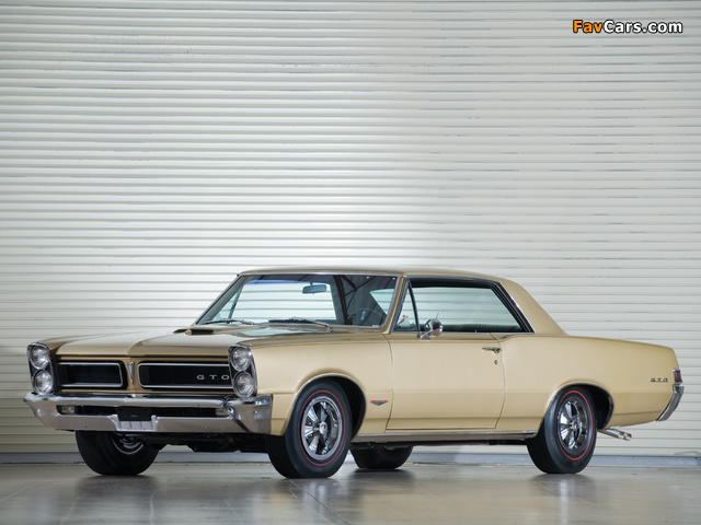 Photos of Pontiac Tempest LeMans GTO Coupe 1965 (640 x 480)