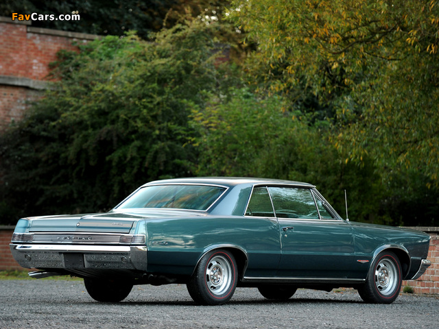 Photos of Pontiac Tempest LeMans GTO Coupe 1965 (640 x 480)