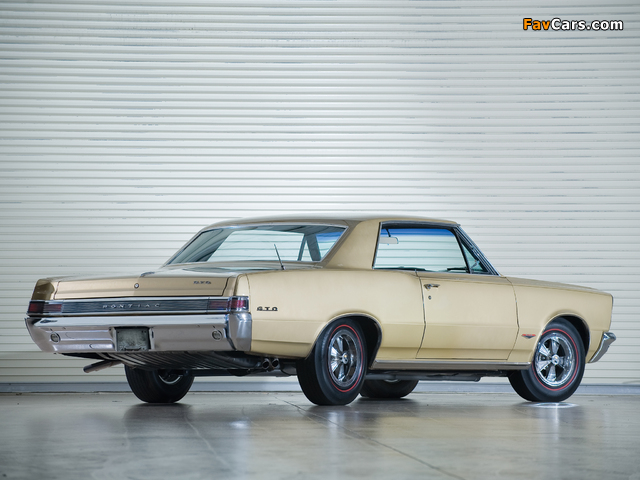 Photos of Pontiac Tempest LeMans GTO Coupe 1965 (640 x 480)