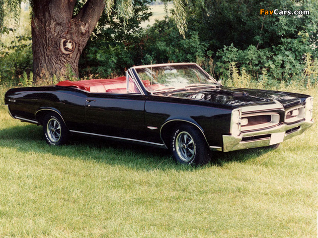 Photos of Pontiac Tempest GTO Convertible 1966 (640 x 480)